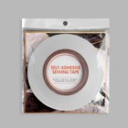 Лента клейкая декоративная упаковочная TAKE IT EASY «Металлик», 50 м, ширина 10 мм, цвет серебро - Фото 4