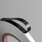 Лента самоклеящаяся отделочная 50м*10мм черная - фото 21550859