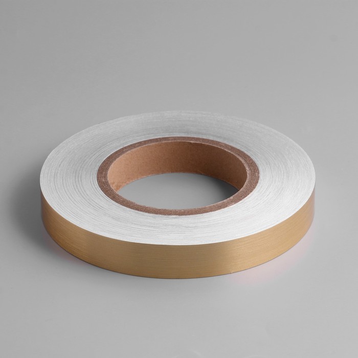 Лента клейкая декоративная упаковочная TAKE IT EASY «Металлик», 50 м, ширина 20 мм, цвет золото - Фото 1