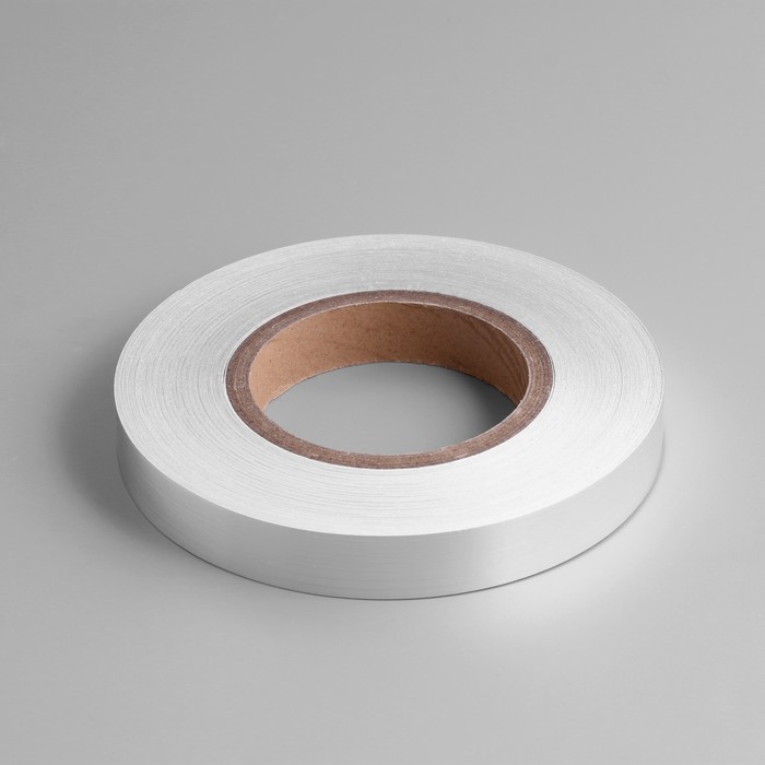 Лента клейкая декоративная упаковочная TAKE IT EASY «Металлик», 50 м, ширина 20 мм, цвет серебро - Фото 1