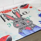 Чехол для микроволновой печи Доляна «Зайка», 100×35 см - Фото 4