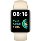 Смарт-часы Xiaomi Redmi Watch 2 Lite GL, 1.55", TFT, GPS, замер SpO2, 262 мАч, бежевые - фото 51489916
