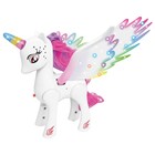 Музыкальная игрушка «Единорог», со светом и звуком, машет крыльями, МИКС, в пакете - фото 24314514
