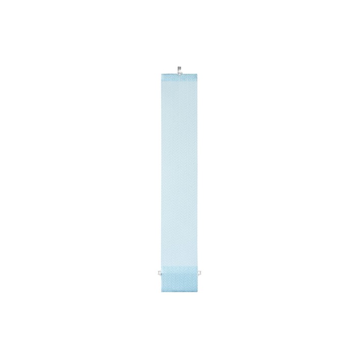 Комплект ламелей для вертикальных жалюзи «Бриз», 5 шт, 180 см, цвет голубой - Фото 1