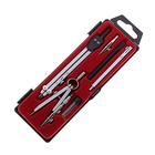 Набор чертежный 6 предметов, в пластиковом пенале - Фото 1