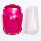 Автопоилка/автокормушка с мерным делением, 1,3 л, фуксия - Фото 5