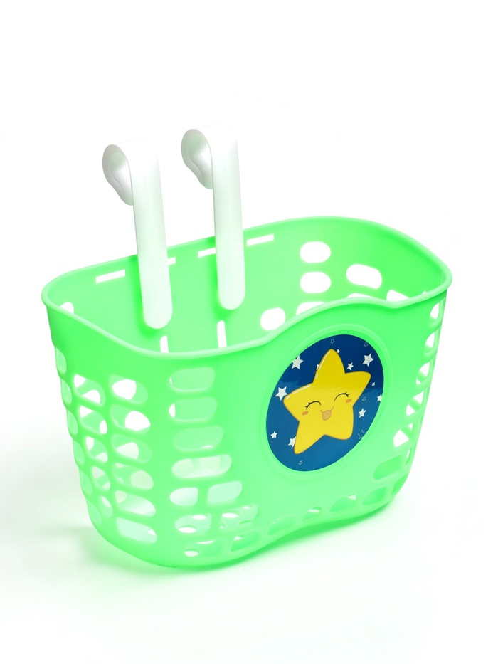 Корзинка детская, зелёная - Фото 1