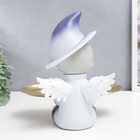 Сувенир полистоун подставка "Малыш-ангел в колпаке со звёздами" 24х17,8 см - фото 21551411