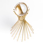 Фигурка интерьерная металл «Вулкан», под золото, 29×16×16 см - фото 21551596