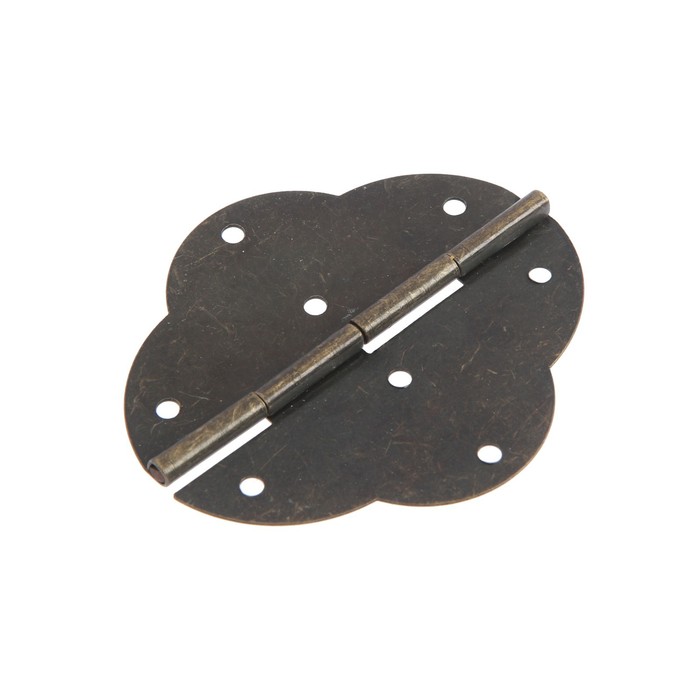 Петля железная, 90×78×0.6 мм, цвет бронза, 50 шт.