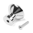 Ручка-кнопка CAPPIO, d=34 мм, цвет хром - Фото 6