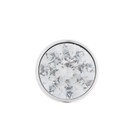 Ручка-кнопка CAPPIO, d=28 мм, цвет хром - фото 23241217