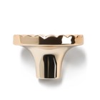 Ручка-кнопка CAPPIO, d=38 мм, цвет золото - фото 21551715