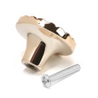 Ручка-кнопка CAPPIO, d=38 мм, цвет золото - фото 23663949