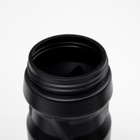 Бутылка для воды велосипедная Мастер К, 650 мл, с креплением, чёрная - Фото 3