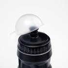 Бутылка для воды велосипедная "Мастер К.", 650 мл, с креплением, чёрная - Фото 4