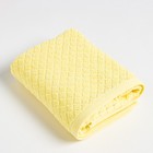 Полотенце махровое Love Life «Минимализм» 30×50 см, 100% хлопок, 500 г/м², жёлтое - Фото 3