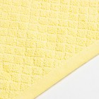 Полотенце махровое Love Life «Минимализм» 30×50 см, 100% хлопок, 500 г/м², жёлтое - Фото 4