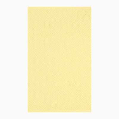Полотенце махровое Love Life «Минимализм» 50×80 см, жёлтый, 100% хл, 500 г/м²