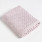 Полотенце махровое Love Life «Минимализм» 70×120 см, светло-лиловый, 100% хл, 500 г/м² - Фото 3