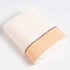 Полотенце махровое LoveLife "Бриз" 30х50 см, оранжевый, 100% хлопок, 500 гр/м2 - Фото 2
