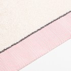 Полотенце махровое Love Life «Бриз» 30×50 см, розовый - Фото 4