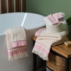 Полотенце махровое Love Life «Бриз» 30×50 см, розовый - Фото 9