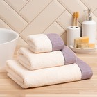 Полотенце махровое LoveLife «Бриз» 50×80 см, гранатовый, 100% хлопок, 500 г/м² - Фото 2