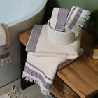 Полотенце махровое LoveLife «Бриз» 50×80 см, гранатовый, 100% хлопок, 500 г/м² - Фото 7