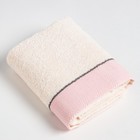 Полотенце махровое Love Life «Бриз» 50×80 см, розовый, 100% хл, 500 г/м² - Фото 3