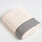 Полотенце махровое Love Life «Бриз» 50×80 см, чёрный, 100% хл, 500 г/м² - Фото 3