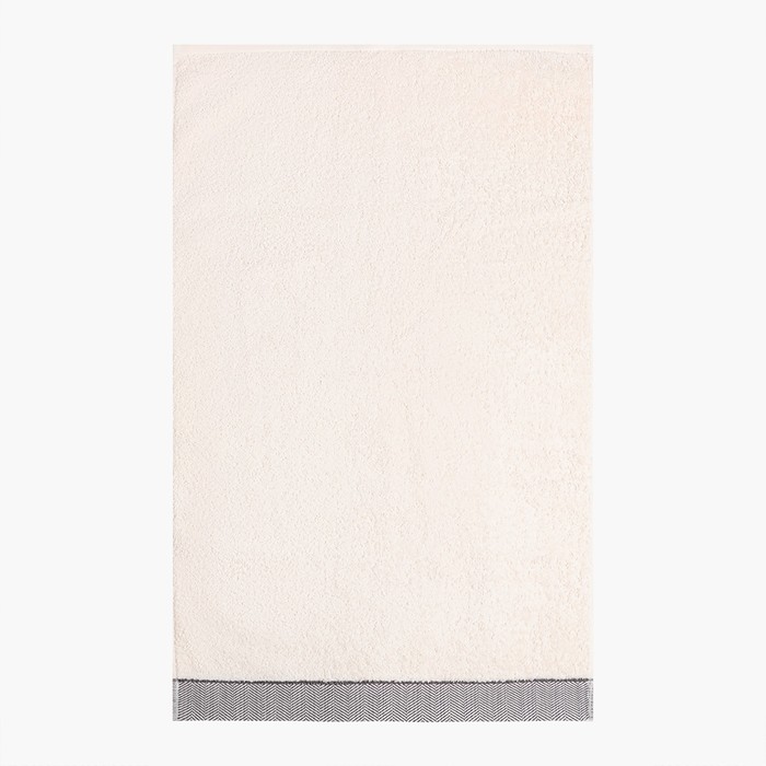 Полотенце махровое Love Life «Бриз» 50×80 см, чёрный, 100% хл, 500 г/м² - Фото 1