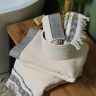 Полотенце махровое Love Life «Бриз» 50×80 см, чёрный, 100% хл, 500 г/м² - Фото 8