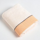 Полотенце махровое Love Life «Бриз» 70×120 см, оранжевый, 100% хл, 500 г/м² - Фото 3