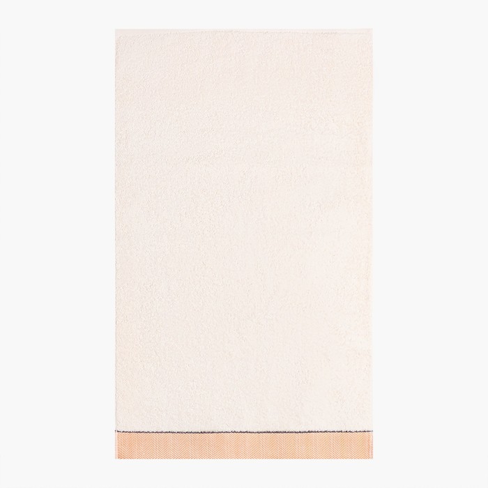 Полотенце махровое Love Life «Бриз» 70×120 см, оранжевый, 100% хл, 500 г/м² - Фото 1