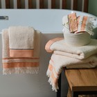 Полотенце махровое Love Life «Бриз» 70×120 см, оранжевый, 100% хл, 500 г/м² - Фото 8