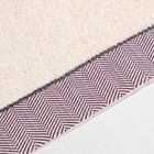 Полотенце махровое Love Life «Бриз» 70×120 см, гранатовый, 100% хл, 500 г/м² - Фото 4