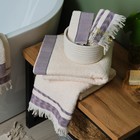 Полотенце махровое Love Life «Бриз» 70×120 см, гранатовый, 100% хл, 500 г/м² - Фото 7