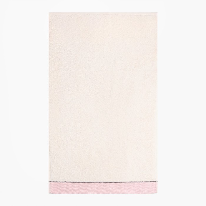 Полотенце махровое Love Life «Бриз» 70×120 см, розовый, 100% хл, 500 г/м² - Фото 1
