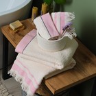 Полотенце махровое Love Life «Бриз» 70×120 см, розовый, 100% хл, 500 г/м² - Фото 7