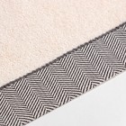 Полотенце махровое LoveLife «Бриз» 70×120 см, чёрный, 100% хлопок, 500 г/м² - Фото 4