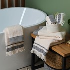 Полотенце махровое LoveLife «Бриз» 70×120 см, чёрный, 100% хлопок, 500 г/м² - Фото 6