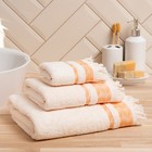 Полотенце махровое LoveLife «Муссон» 50×80 см, оранжевый, 100% хлопок, 500 г/м² - Фото 2