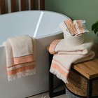 Полотенце махровое LoveLife «Муссон» 50х80 см, оранжевый, 100% хлопок, 500 гр/м2 - Фото 6
