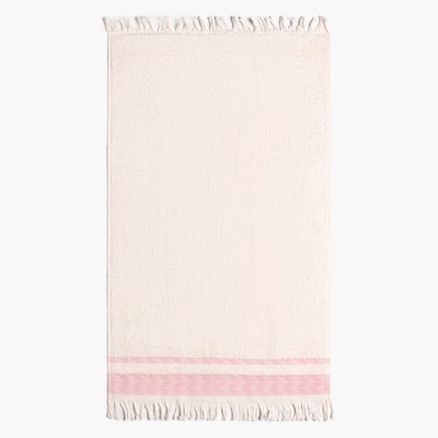 Полотенце махровое LoveLife «Муссон» 50×80 см, розовый, 100% хлопок, 500 г/м²