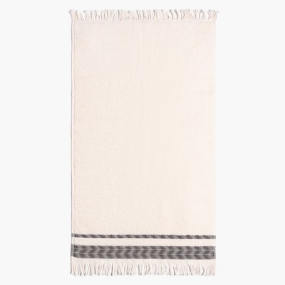 Полотенце махровое LoveLife «Муссон» 50×80 см, чёрный, 100% хлопок, 500 г/м²