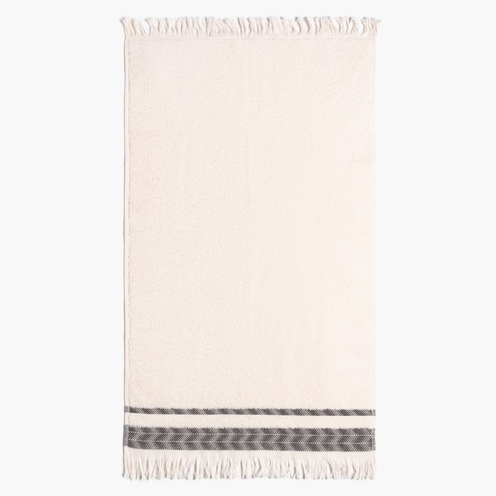 Полотенце махровое LoveLife «Муссон» 50×80 см, чёрный, 100% хлопок, 500 г/м² - Фото 1