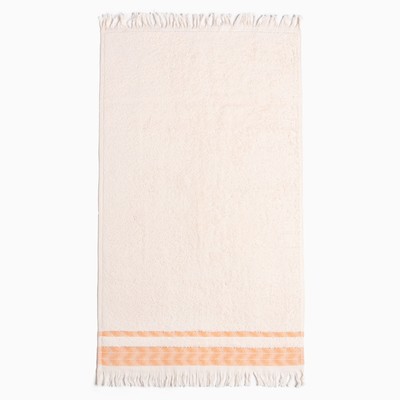 Полотенце махровое LoveLife «Муссон» 70×120 см, 100% хлопок, 500 г/м², оранжевое