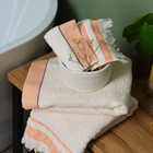 Полотенце махровое LoveLife «Муссон» 70×120 см, 100% хлопок, 500 г/м², оранжевое - Фото 7