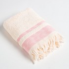 Полотенце махровое LoveLife «Муссон» 70×120 см, 100% хлопок, 500 г/м², розовое - Фото 3